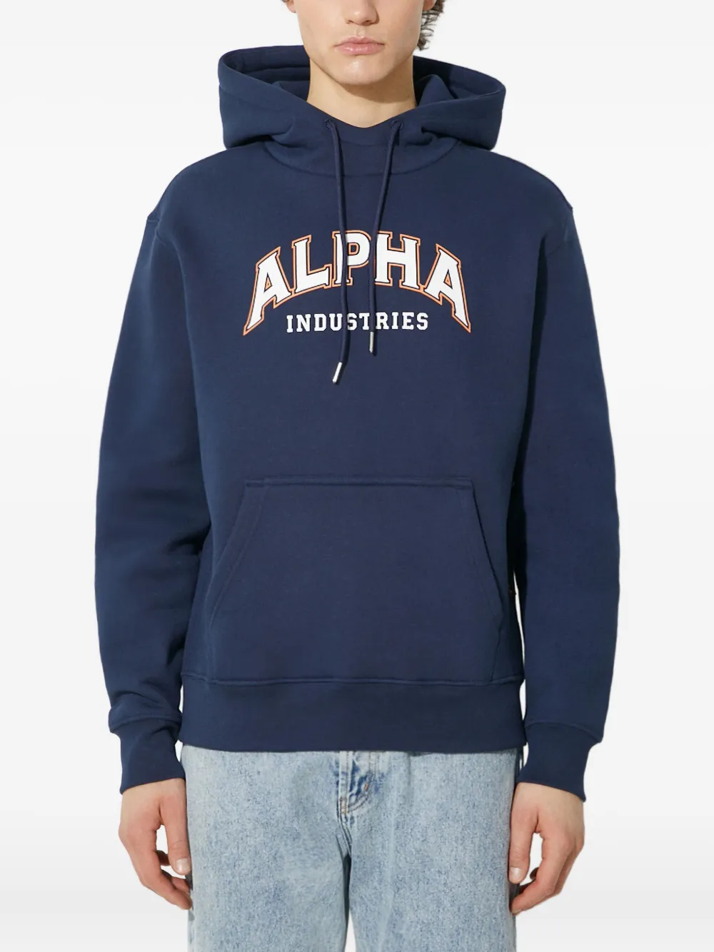 Худи с принтом логотипа Alpha Industries, синий
Худи с принтом логотипа Alpha Industries, синий