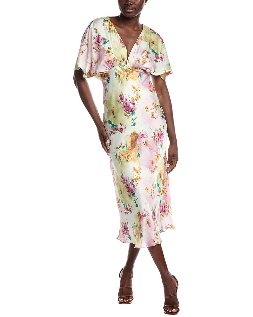 FATE Платье миди с рукавом кафтан, белый
FATE Платье миди с рукавом кафтан, белый