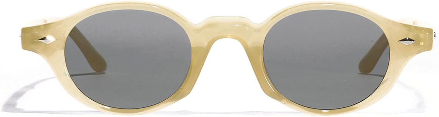 Солнцезащитные очки унисекс в винтажном ретро-стиле, круглые, с черными линзами, для мужчин и женщин, модные, с круглыми заклепками, трендовые солнцезащитные очки helena, C6
Солнцезащитные очки унисекс в винтажном ретро-стиле, круглые, с черными линзами, для мужчин и женщин, модные, с круглыми заклепками, трендовые солнцезащитные очки helena, C6