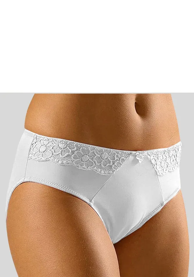 Трусики LASCANA, с кружевными вставками по бокам, белый
Трусики LASCANA, с кружевными вставками по бокам, белый