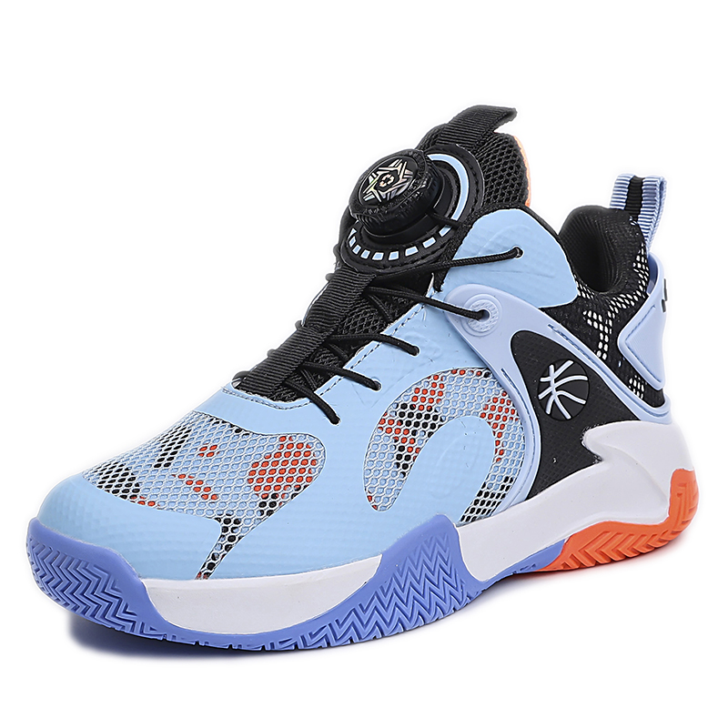 Баскетбольные кроссовки детские, противоскользящие, износостойкие, дышащие, легкие, с амортизацией Wooden Rabbit, синий
Баскетбольные кроссовки детские, противоскользящие, износостойкие, дышащие, легкие, с амортизацией Wooden Rabbit, синий