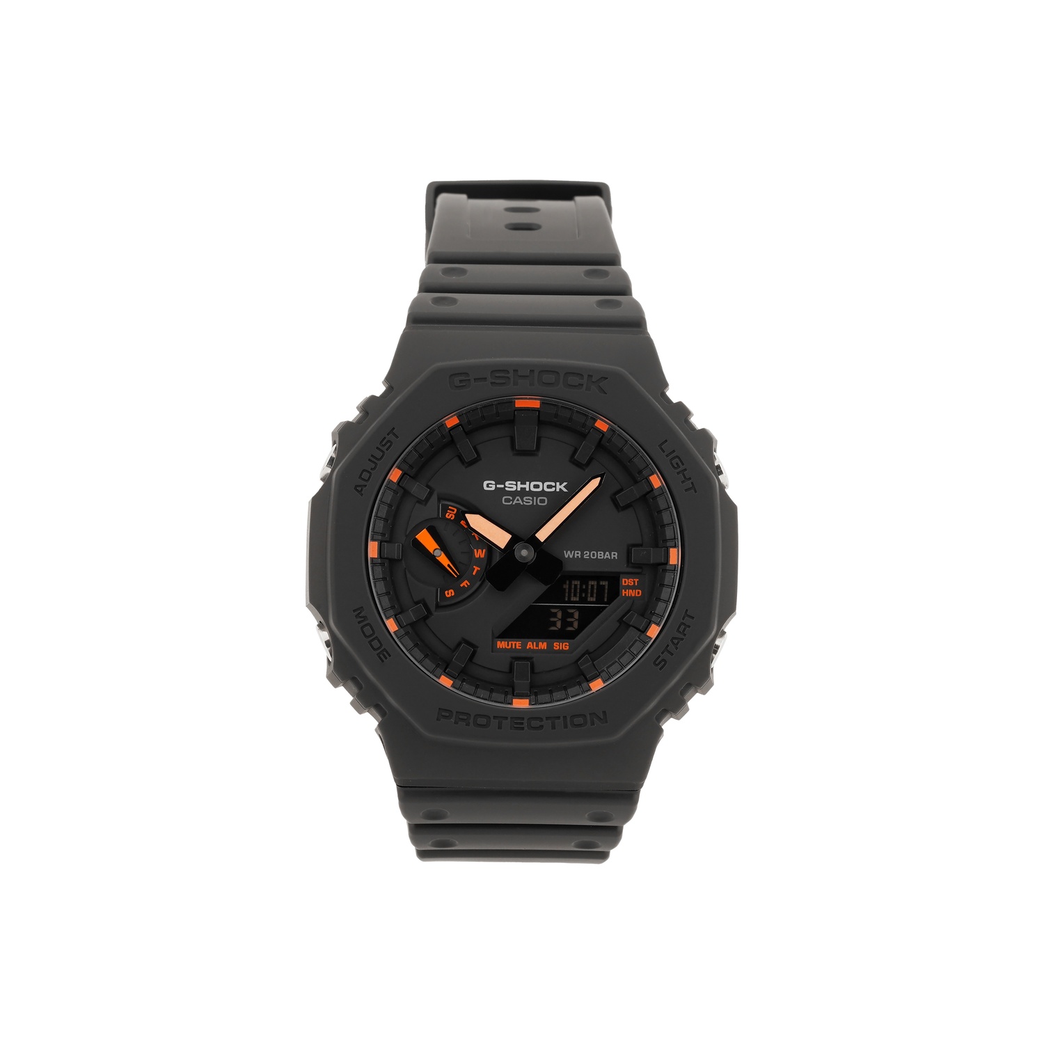 CASIO Мужские часы с жидкокристаллическим и аналоговым двойным дисплеем черного цвета GA-2100-1A4PR
CASIO Мужские часы с жидкокристаллическим и аналоговым двойным дисплеем черного цвета GA-2100-1A4PR
