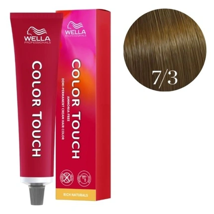 Color Touch Rich Naturals 7/3 - 60 мл Wella
Color Touch Rich Naturals 7/3 - 60 мл Wella