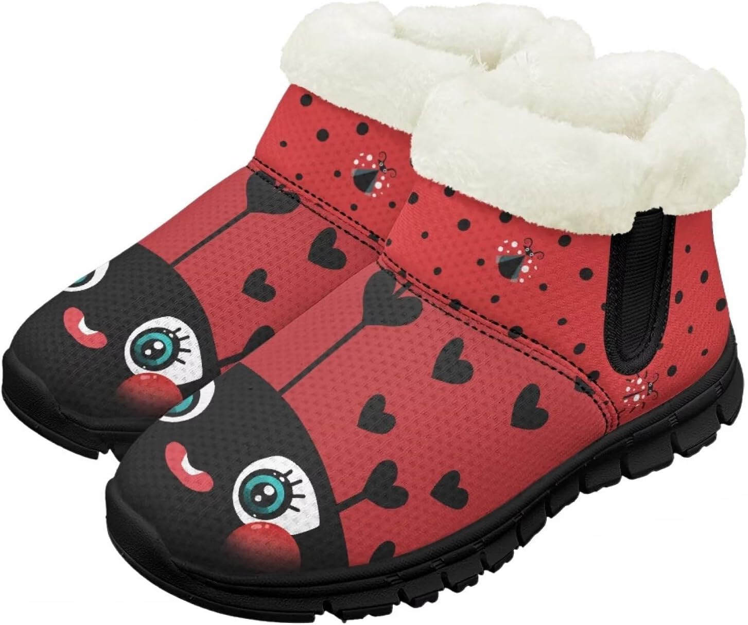Мальчик Девочка Снежные Ботинки Короткие Зимние Теплые Ботиночки Нескользящие Легкие Уличные Ботинки для Холодной Погоды Chririnla, Cute Ladybug
Мальчик Девочка Снежные Ботинки Короткие Зимние Теплые Ботиночки Нескользящие Легкие Уличные Ботинки для Холодной Погоды Chririnla, Cute Ladybug