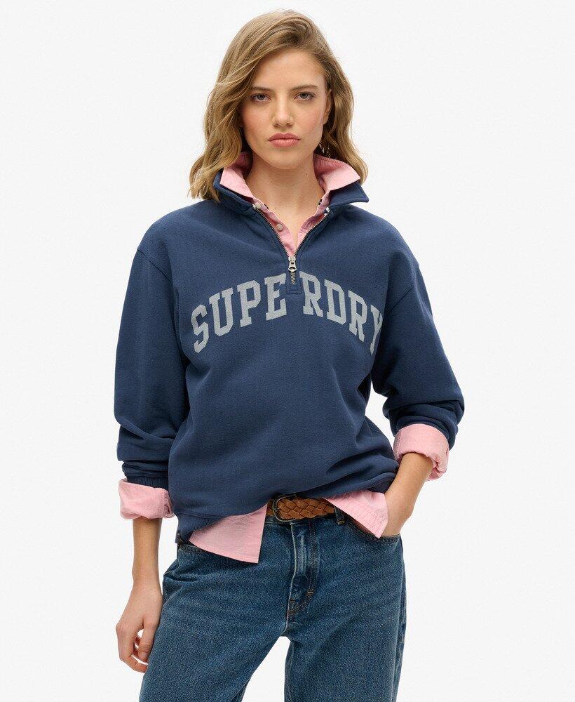 SUPERDRY Свитер с полумолнией и спортивным воротником
SUPERDRY Свитер с полумолнией и спортивным воротником