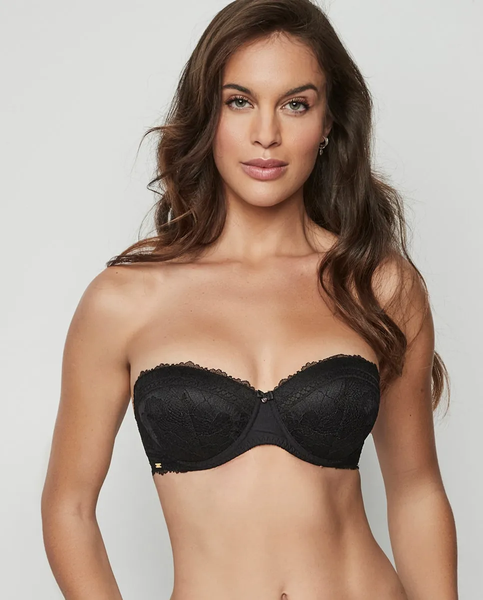 Бюстгальтер Push-up без бретелек на косточках Selmark, черный
Бюстгальтер Push-up без бретелек на косточках Selmark, черный