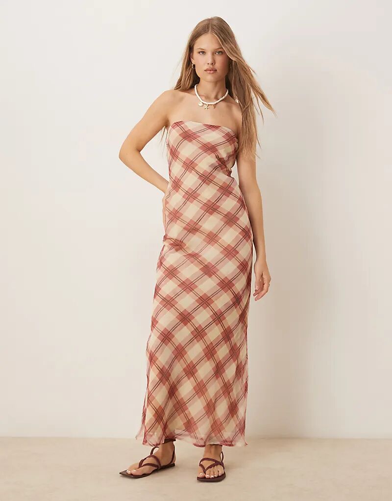 Двухслойное платье-бандо миди ASOS DESIGN с принтом
Двухслойное платье-бандо миди ASOS DESIGN с принтом