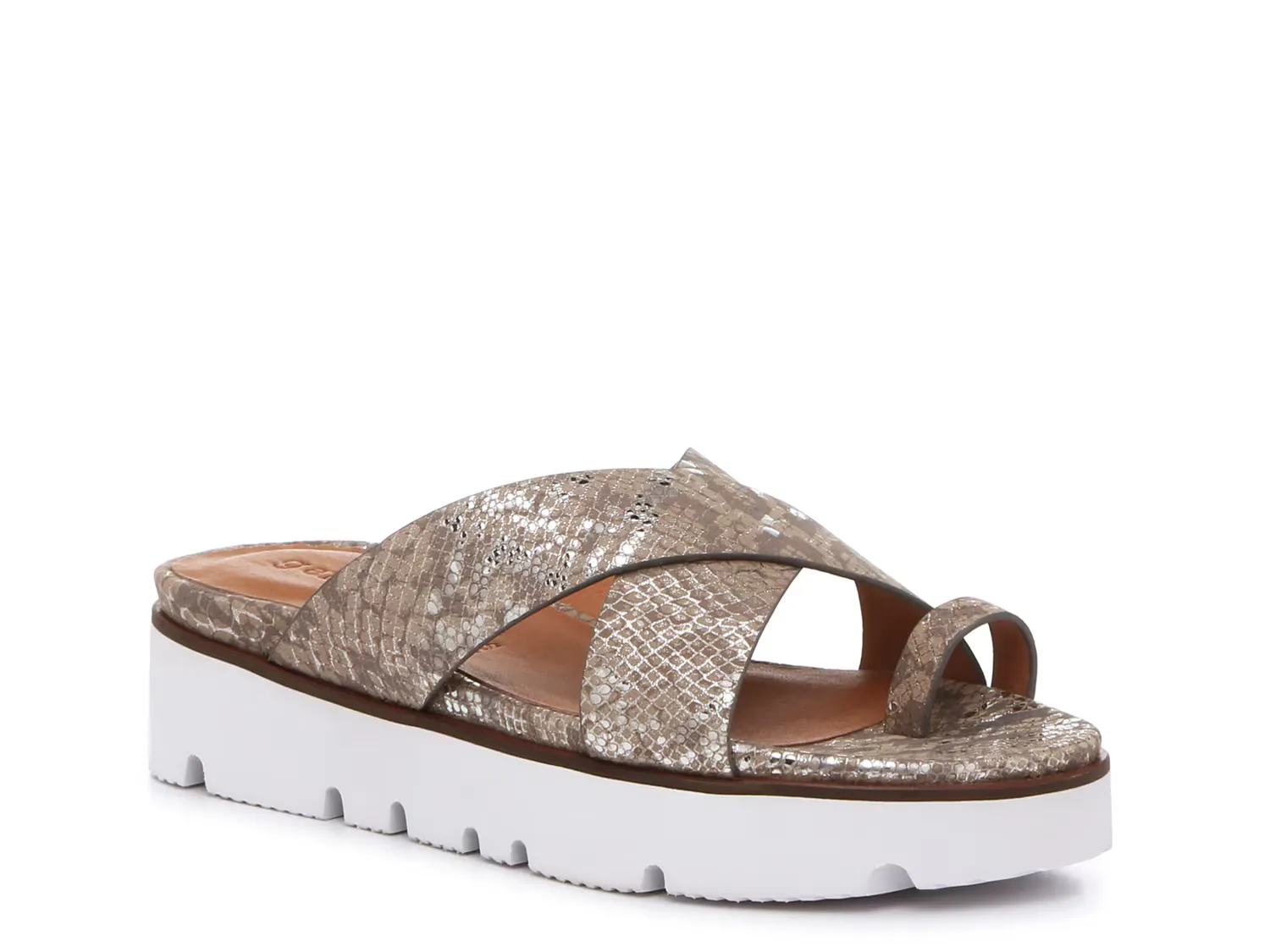 Сандалии Lilly Platform Sandal Gentle Souls, цвет taupe_silvermetallicsnakeprint
Сандалии Lilly Platform Sandal Gentle Souls, цвет taupe_silvermetallicsnakeprint