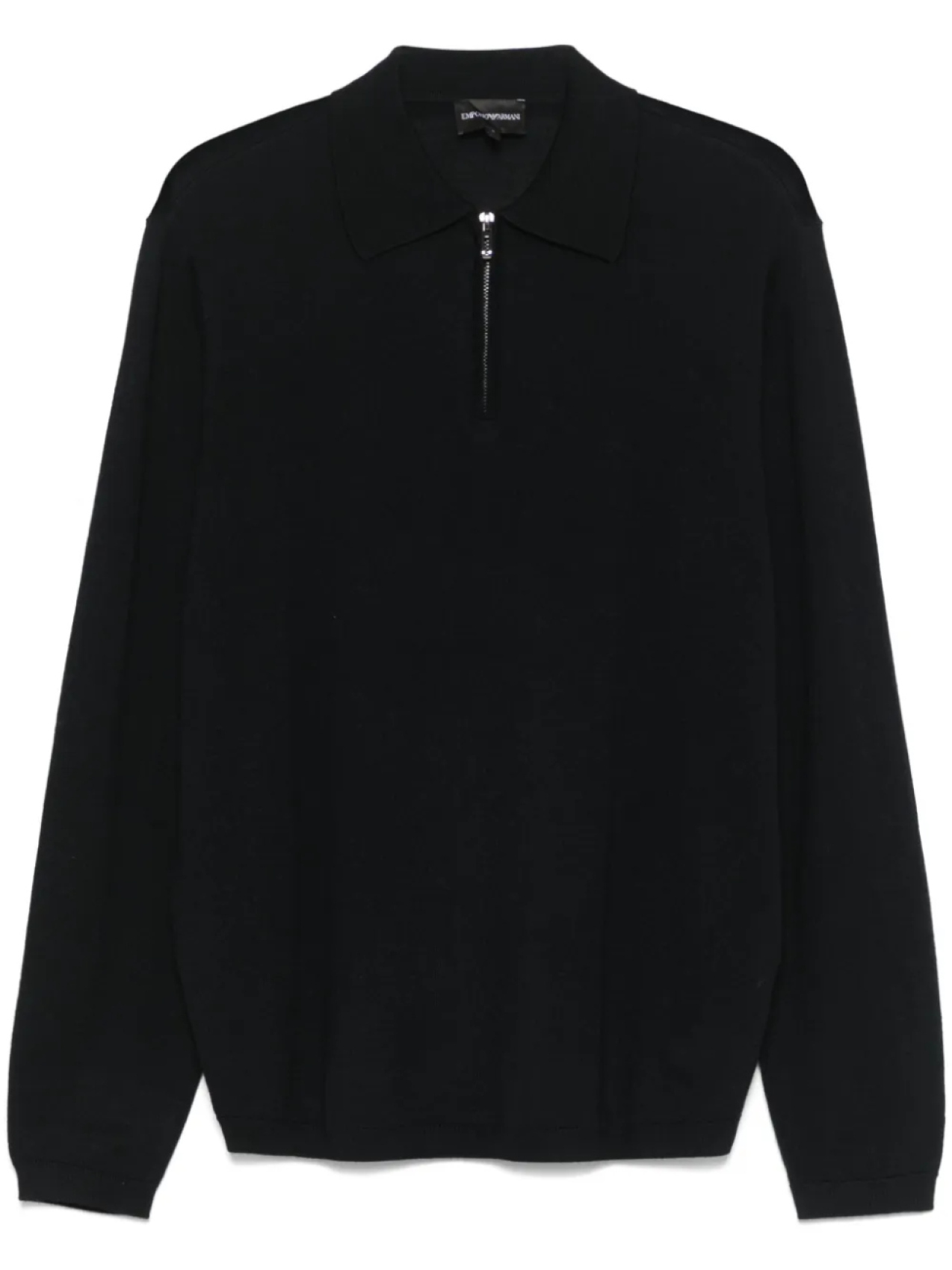 Рубашка поло Emporio Armani из натуральной шерсти, синий 
Рубашка поло Emporio Armani из натуральной шерсти, синий