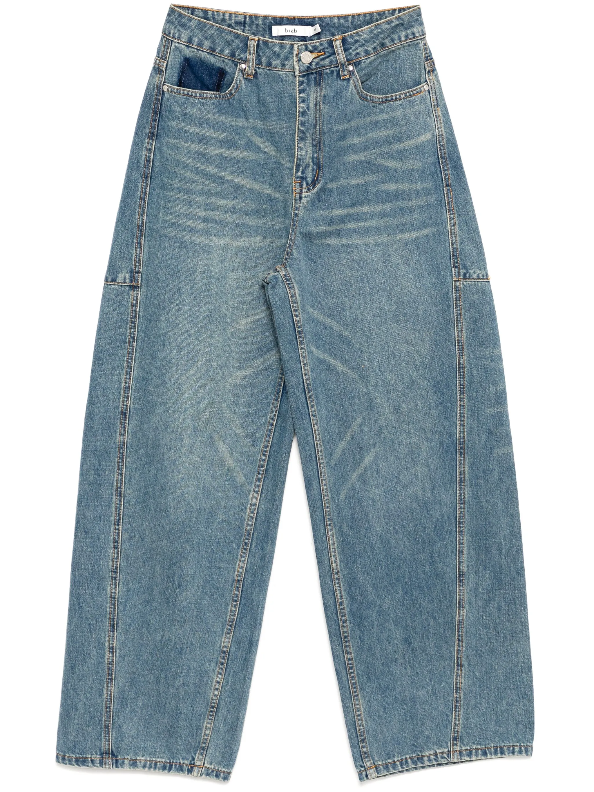 Джинсы свободного кроя B+Ab, синий
Джинсы свободного кроя B+Ab, синий