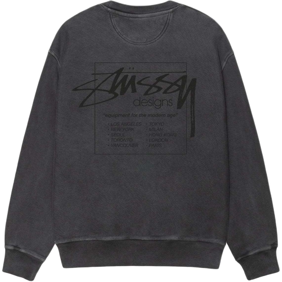 Modern Age Crew Pigment Dyed Stussy, черный
Modern Age Crew Pigment Dyed Stussy, черный