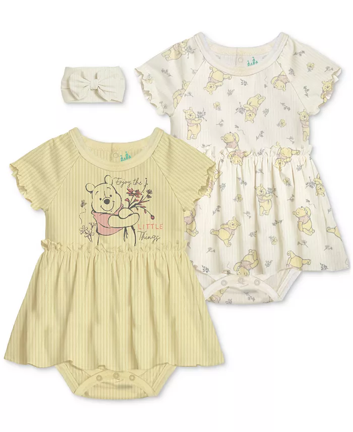 Комплект для девочек "Винни-Пух" с юбочкой и повязкой, 3 предмета Disney, желтый
Комплект для девочек "Винни-Пух" с юбочкой и повязкой, 3 предмета Disney, желтый