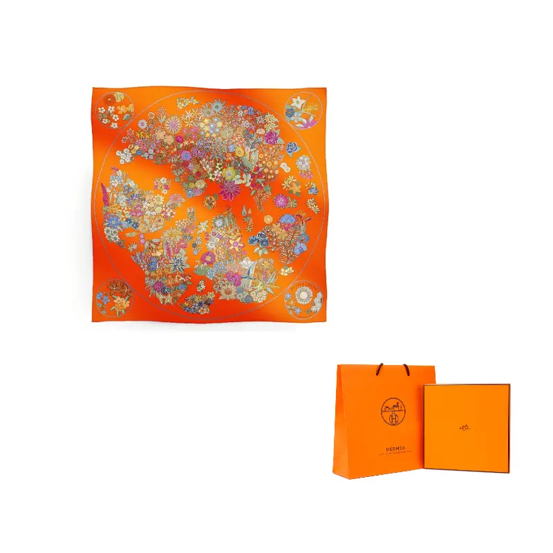 HERMES Шелковый шарф оранжевый Women's Orange, Orange
HERMES Шелковый шарф оранжевый Women's Orange, Orange
