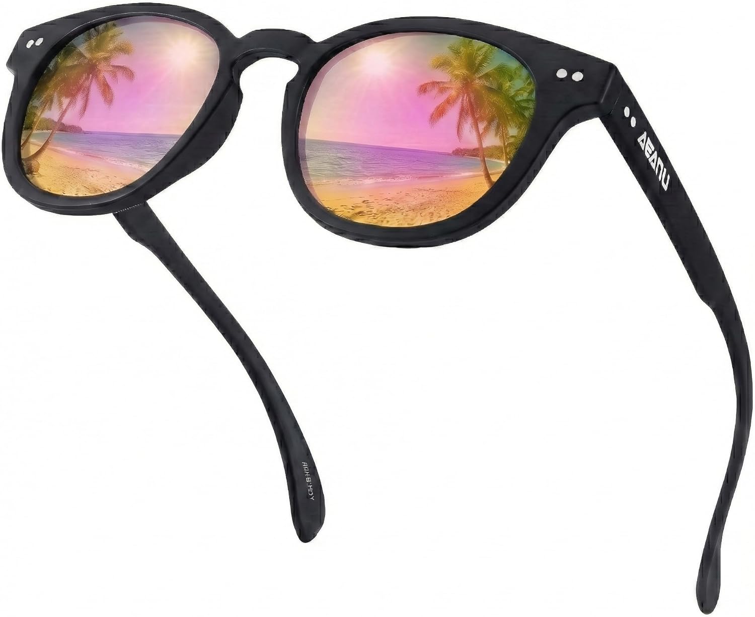 Поляризованные солнцезащитные очки для подростков – линзы UV400 с цветным зеркальным покрытием, матовая круглая оправа, для маленьких лиц – для велоспорта и активного отдыха AEANU, 1pack - Pink Mirror
Поляризованные солнцезащитные очки для подростков – линзы UV400 с цветным зеркальным покрытием, матовая круглая оправа, для маленьких лиц – для велоспорта и активного отдыха AEANU, 1pack - Pink Mirror