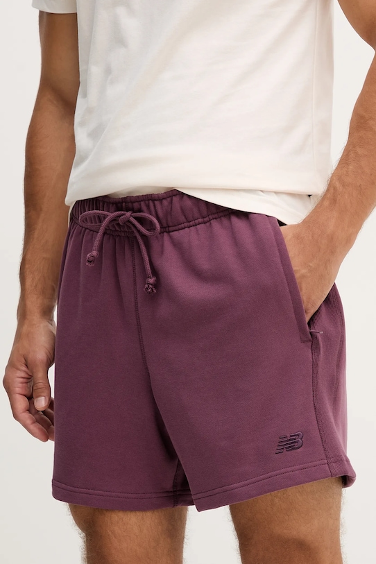 Хлопковые шорты New Balance, фиолетовый
Хлопковые шорты New Balance, фиолетовый
