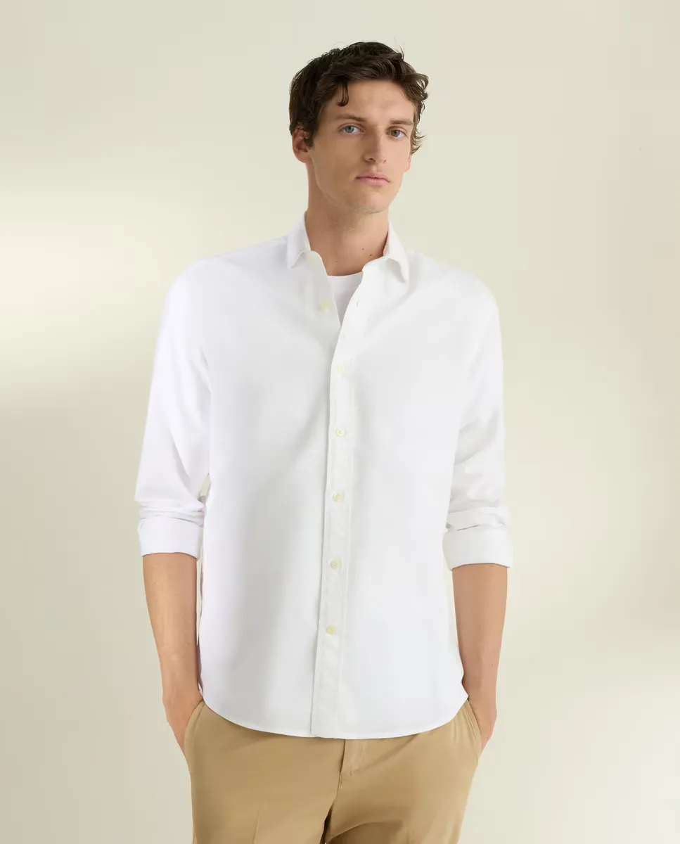 Мужская спортивная рубашка с длинным рукавом Emidio Tucci, белый
Мужская спортивная рубашка с длинным рукавом Emidio Tucci, белый