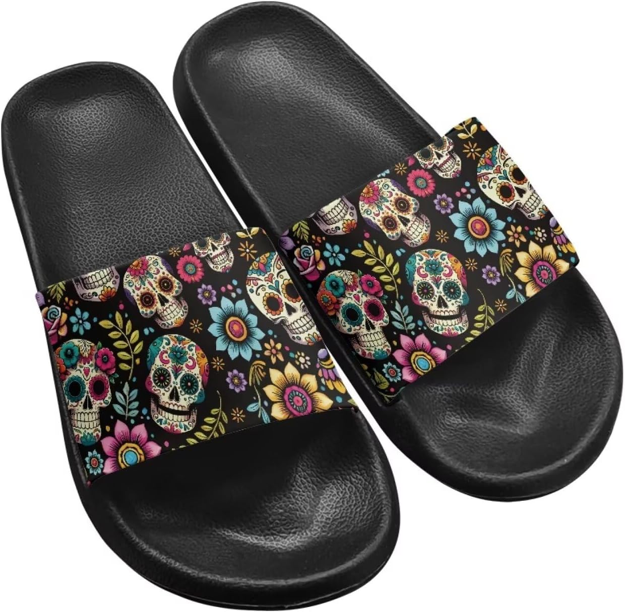 Летние шлепанцы Fuxowvby для женщин, мужчин и подростков, мягкие EVA, водонепроницаемые, для бассейна и пляжа, быстросохнущие, противоскользящие, для душа, размеры США 5,5-12,5, Skull
Летние шлепанцы Fuxowvby для женщин, мужчин и подростков, мягкие EVA, водонепроницаемые, для бассейна и пляжа, быстросохнущие, противоскользящие, для душа, размеры США 5,5-12,5, Skull
