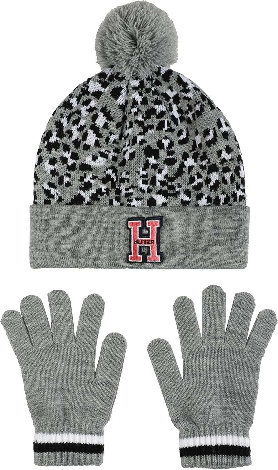 Комплект шапки и перчаток для девочек Tommy Hilfiger, Leopard
Комплект шапки и перчаток для девочек Tommy Hilfiger, Leopard