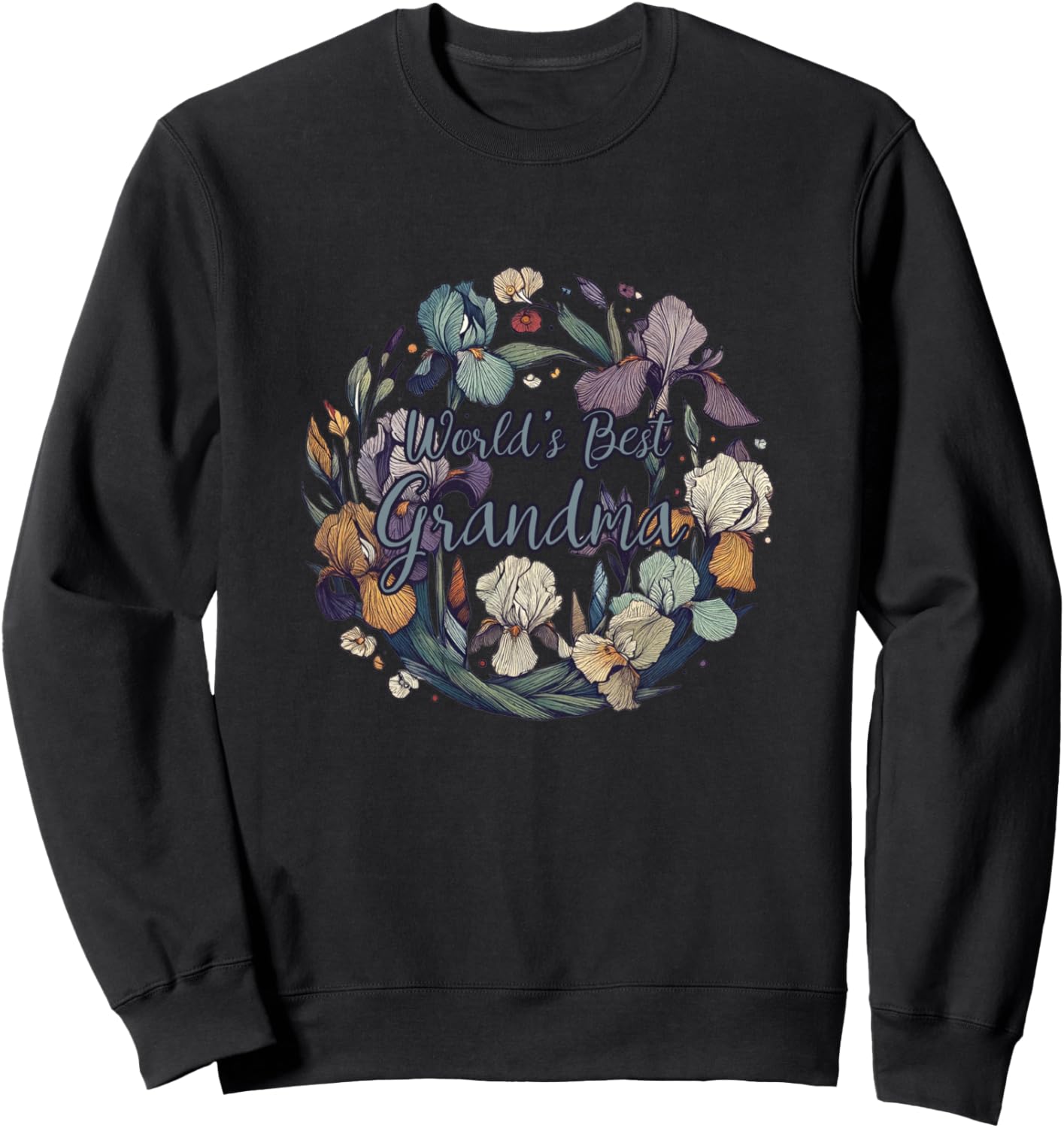 Толстовка с цветочным рисунком «Лучшая в мире бабушка» Grandmas Flower Snugg, черный
Толстовка с цветочным рисунком «Лучшая в мире бабушка» Grandmas Flower Snugg, черный