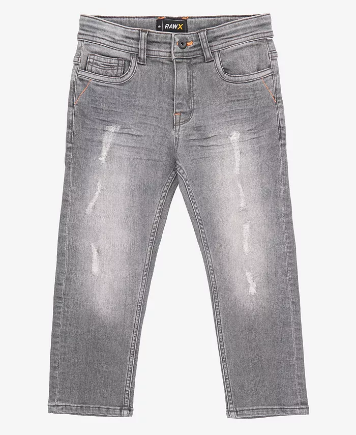 Джинсы для мальчика в стиле distressed размер 4-7 Raw X, черный
Джинсы для мальчика в стиле distressed размер 4-7 Raw X, черный