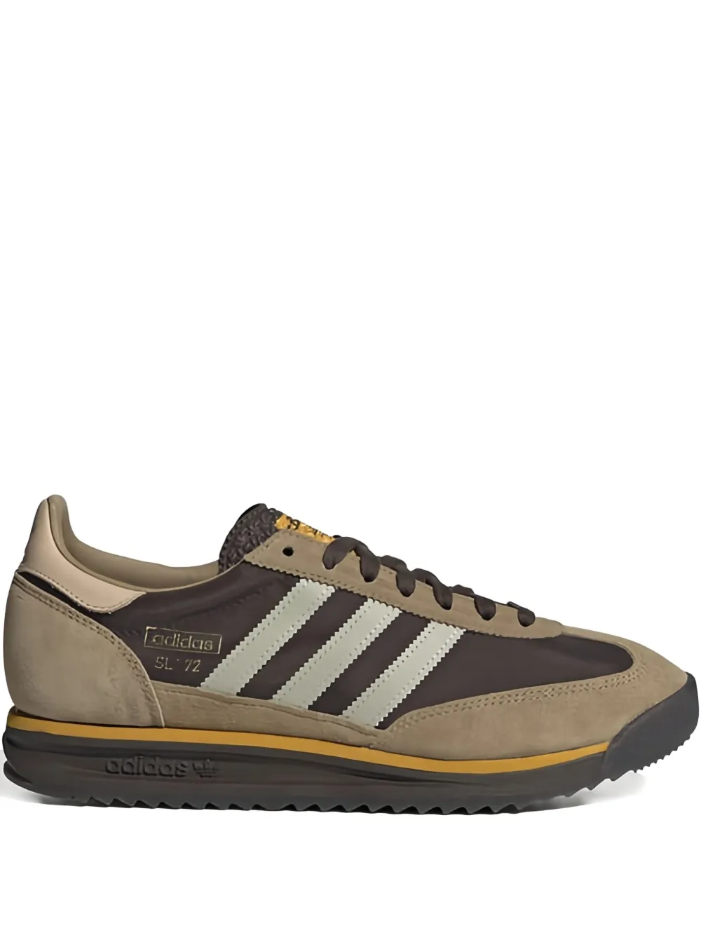 Кроссовки SL 72 RS «Коричневый/Серый с патино-серым/Желтый с прежним оттенком» Adidas
Кроссовки SL 72 RS «Коричневый/Серый с патино-серым/Желтый с прежним оттенком» Adidas