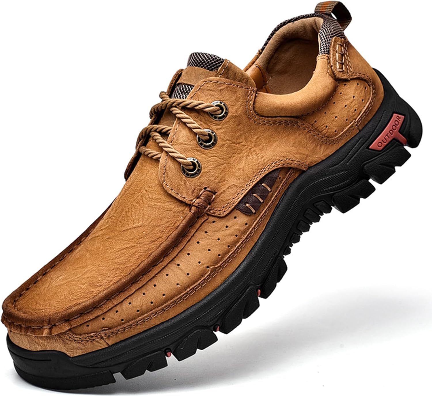 Мужские ручной работы кожаные лоферы с шнуровкой, винтажные, из натуральной кожи, широкой посадки, удобные, легкие, для улицы, с нескользящей подошвой, с амортизирующей стелькой, повседневные, рабочие, для походов и вождения Bangteuo, коричневый
Мужские ручной работы кожаные лоферы с шнуровкой, винтажные, из натуральной кожи, широкой посадки, удобные, легкие, для улицы, с нескользящей подошвой, с амортизирующей стелькой, повседневные, рабочие, для походов и вождения Bangteuo, коричневый