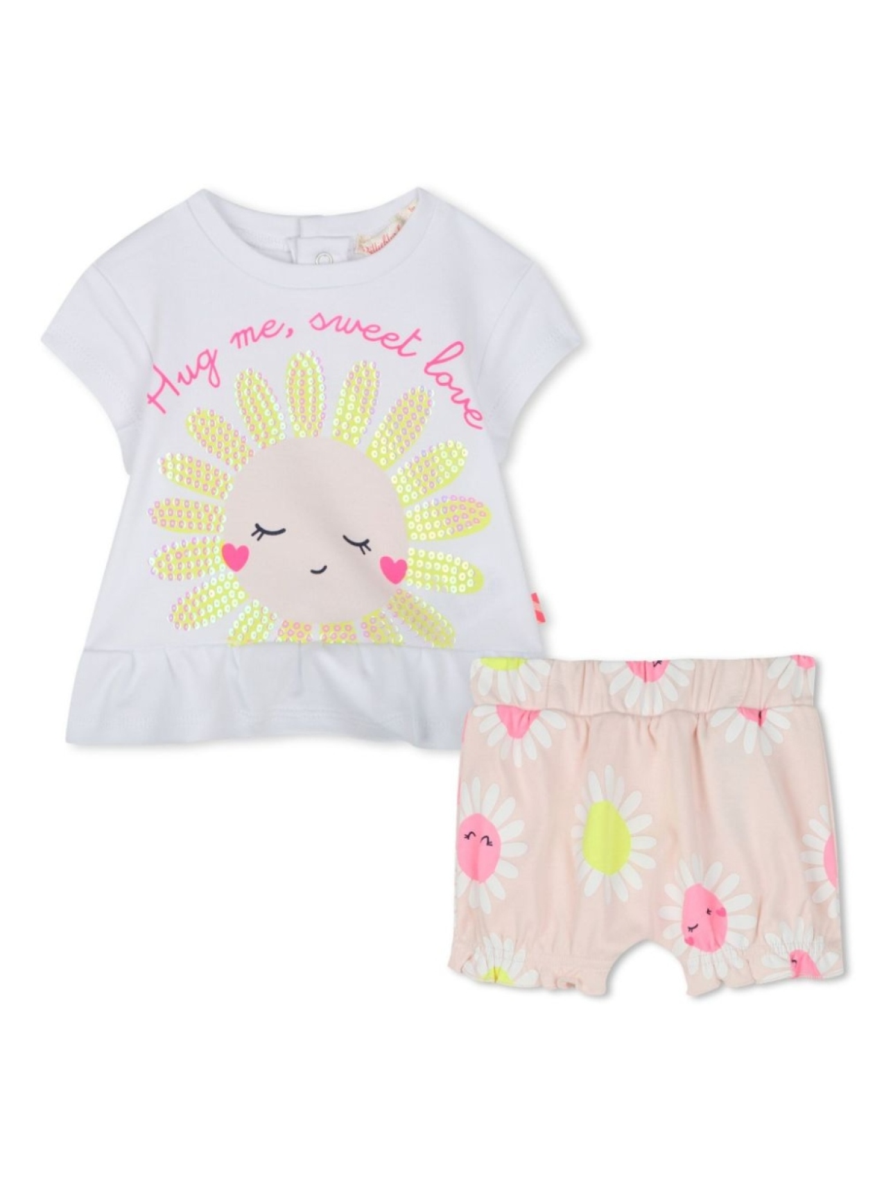 Billieblush комплект из топа и шортов с цветочным принтом, белый
Billieblush комплект из топа и шортов с цветочным принтом, белый