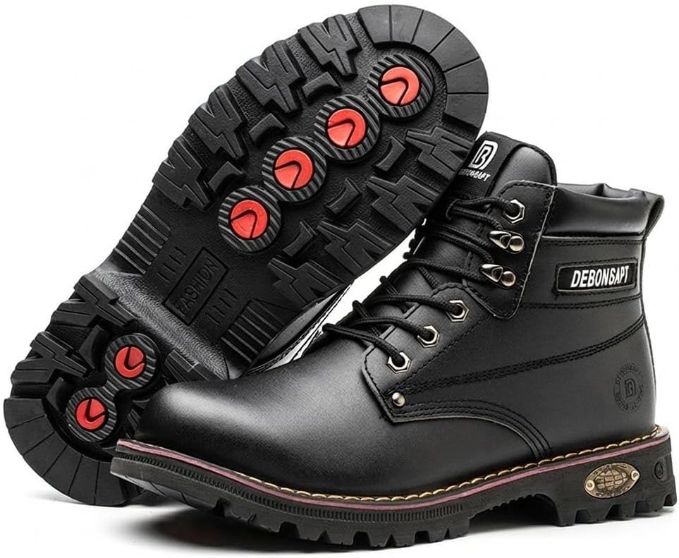 Мужские ботинки FLOWERGIRR с стальным носком, высокой голенью, противо-прокольной стойкой кевларовой стелькой, кожаной верхней частью и резиновой подошвой, желто-черные, размер US
Мужские ботинки FLOWERGIRR с стальным носком, высокой голенью, противо-прокольной стойкой кевларовой стелькой, кожаной верхней частью и резиновой подошвой, желто-черные, размер US