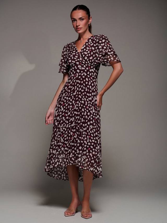 Платье миди из плиссированного шифона с абстрактным принтом Jolie Moi, Purple Multi
Платье миди из плиссированного шифона с абстрактным принтом Jolie Moi, Purple Multi