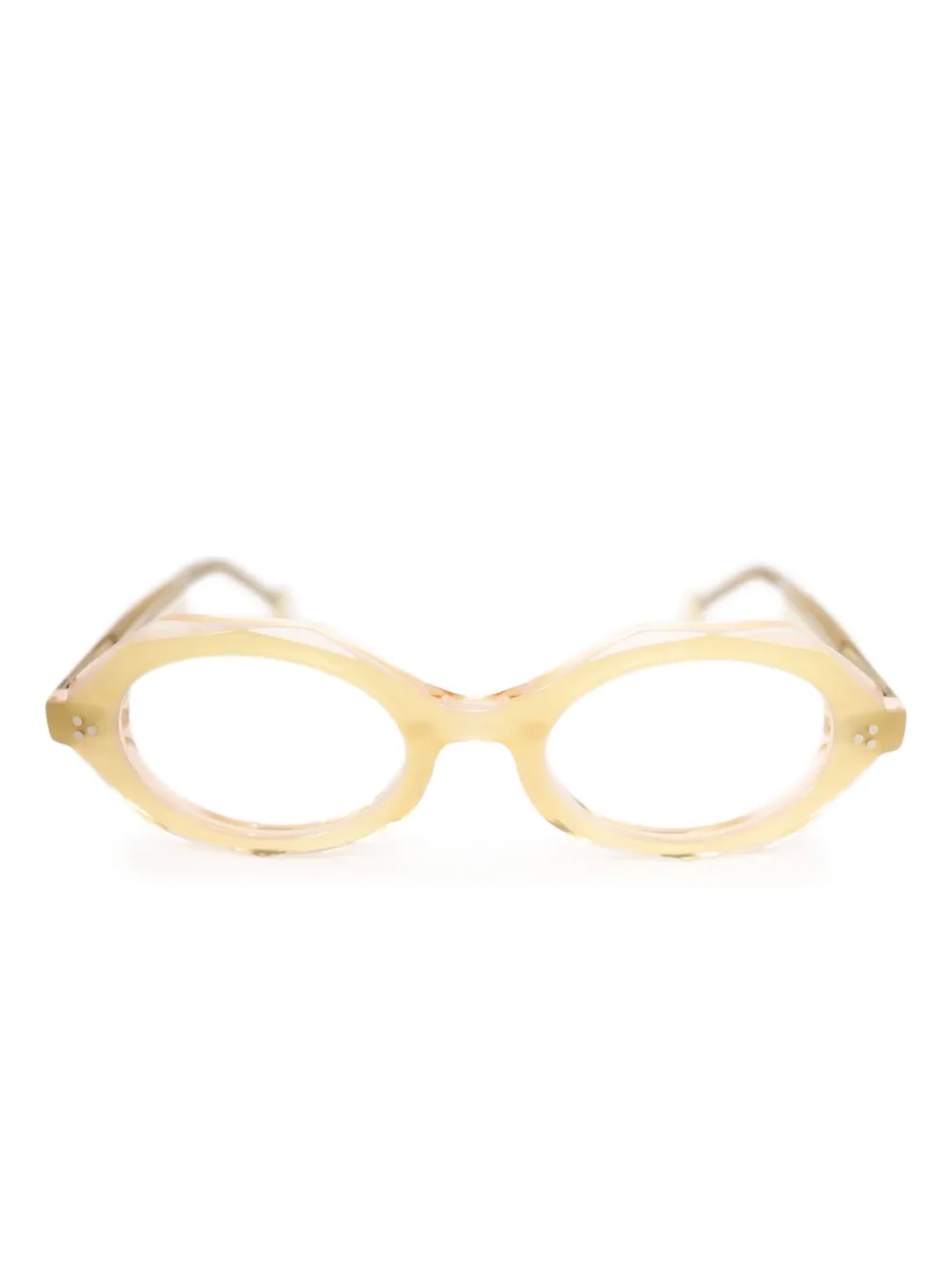 Очки в овальной оправе L.A. Eyeworks, нейтральный
Очки в овальной оправе L.A. Eyeworks, нейтральный