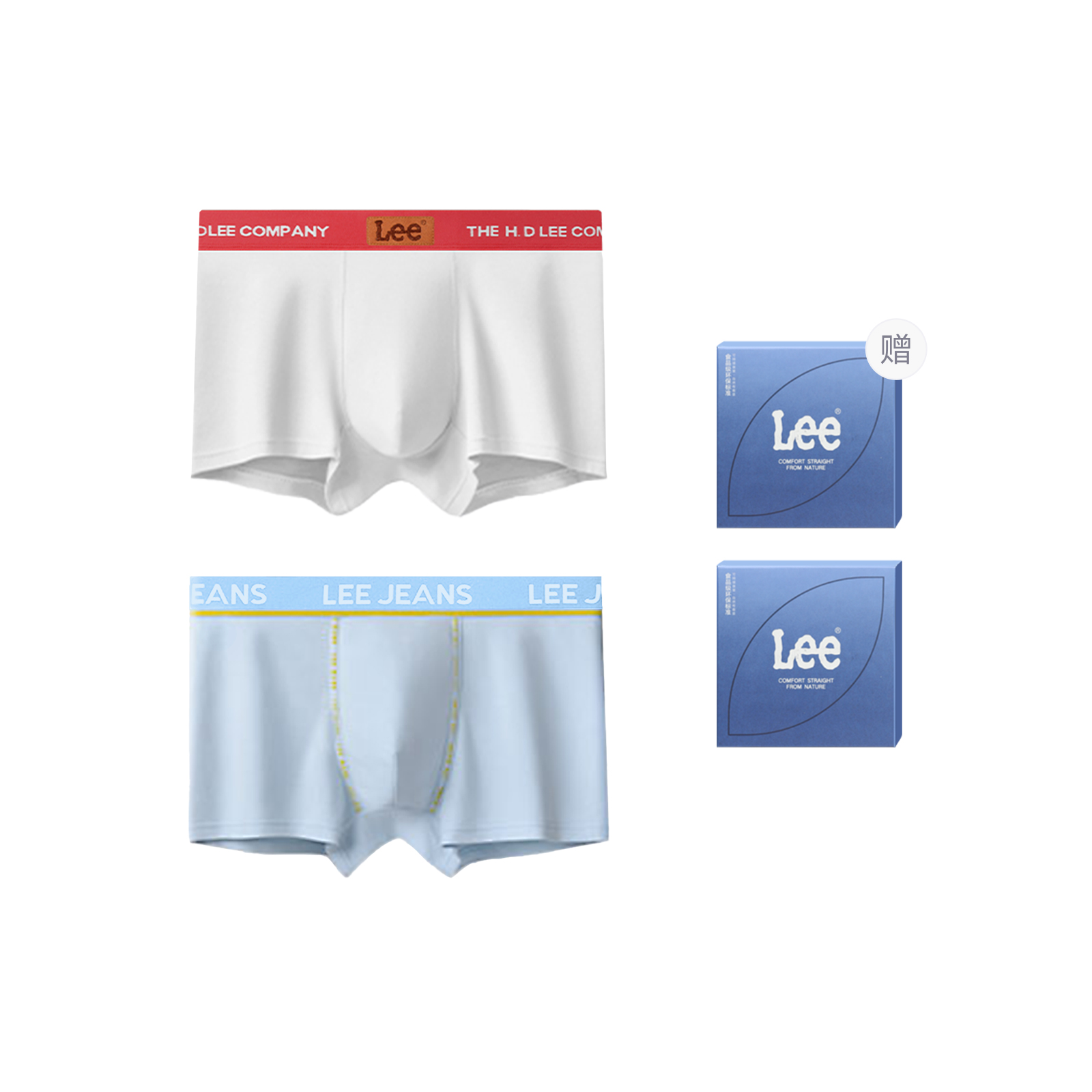 Lee Подарочный набор мужского белья Brilliant, 2 штуки
Lee Подарочный набор мужского белья Brilliant, 2 штуки