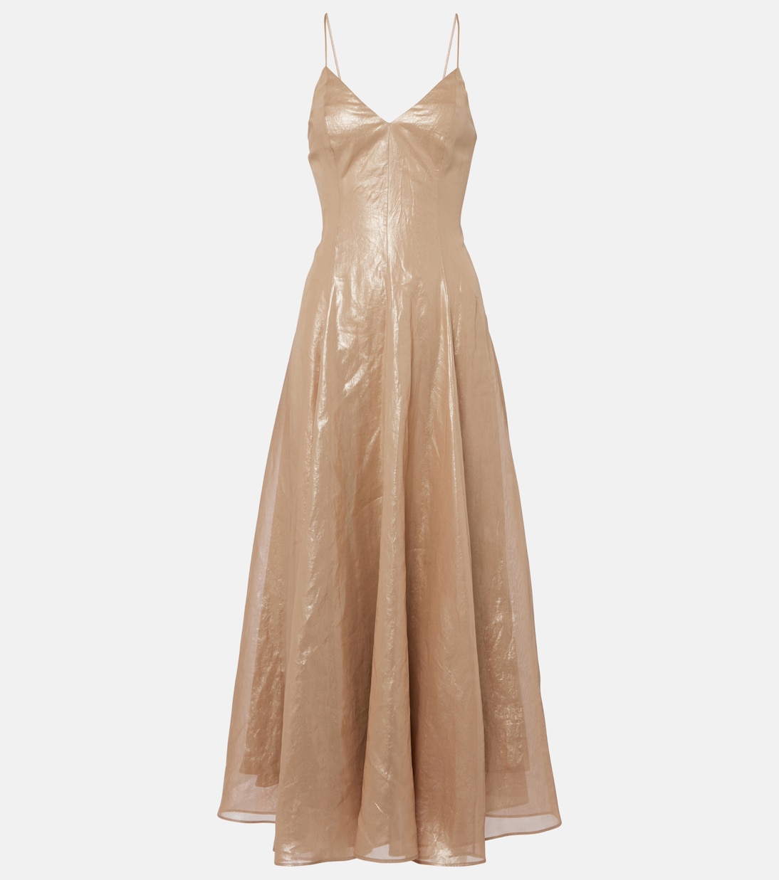 Платье макси из хлопка Monili Brunello Cucinelli, золотой
Платье макси из хлопка Monili Brunello Cucinelli, золотой