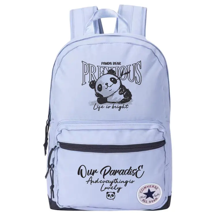 Converse Полиэстеровый рюкзак среднего размера светло-дымчатый голубой, Panda
Converse Полиэстеровый рюкзак среднего размера светло-дымчатый голубой, Panda