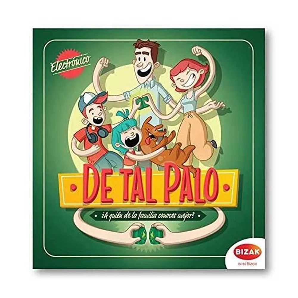 Настольная игра «Бизак, как отец» Bizak, мультиколор
Настольная игра «Бизак, как отец» Bizak, мультиколор