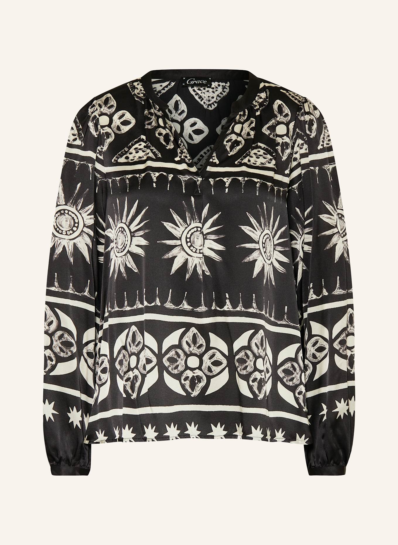 Блузка-Рубашка с шелком Grace, мультиколор
Блузка-Рубашка с шелком Grace, мультиколор