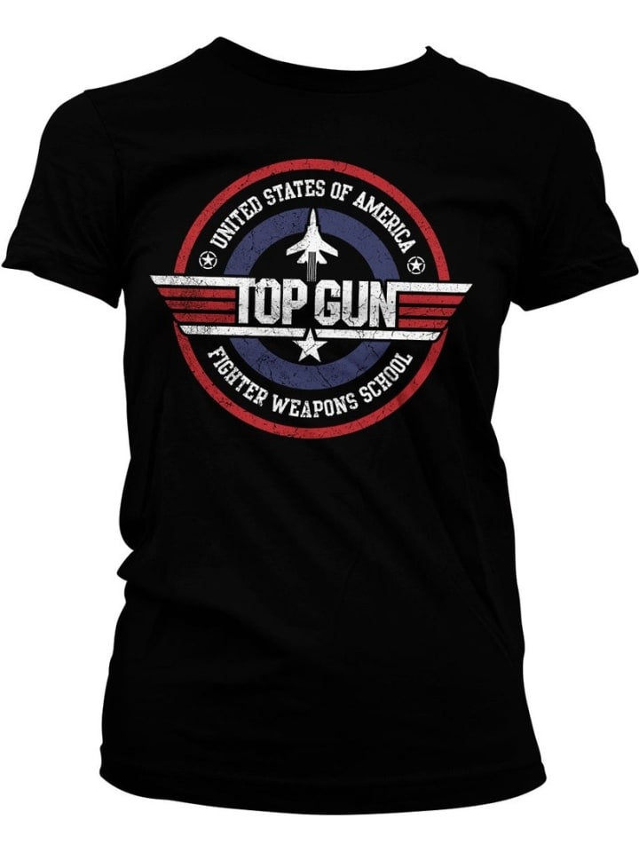 Футболка TOP GUN, черный 
Футболка TOP GUN, черный
