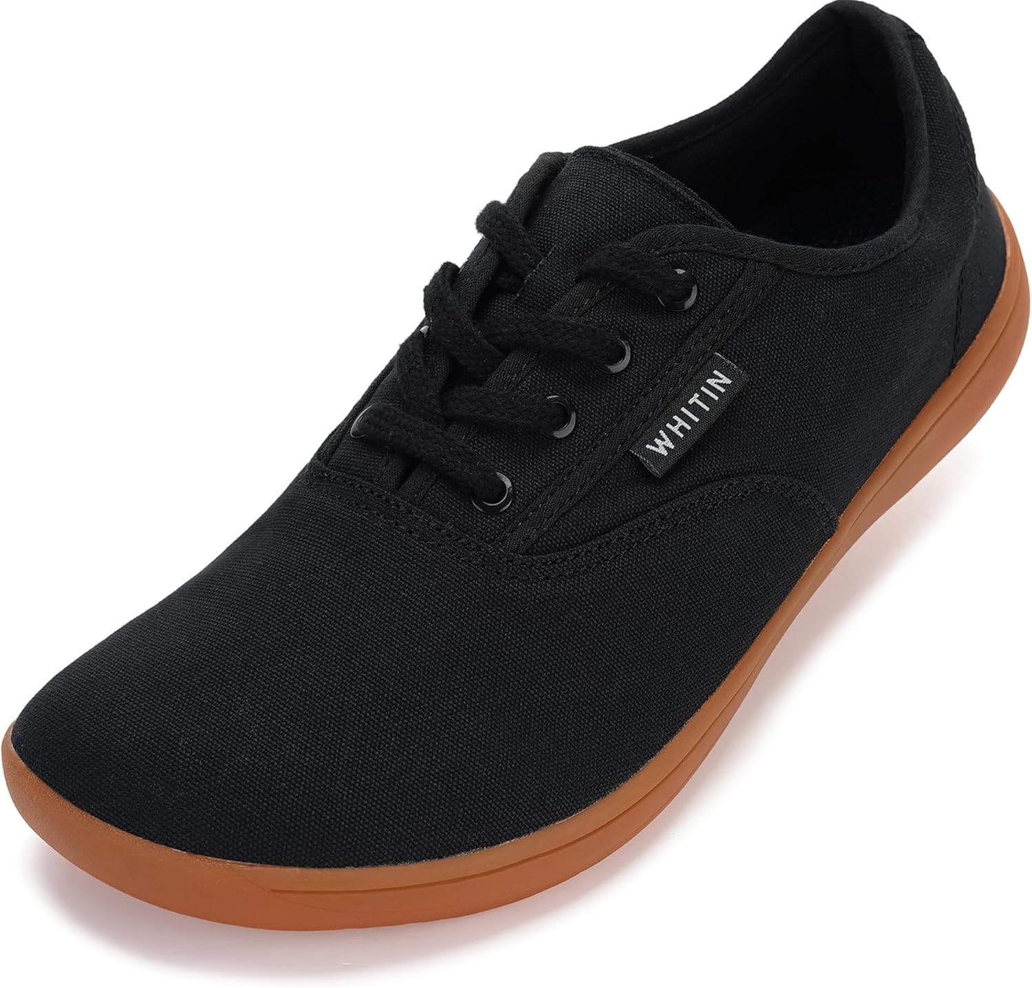 Мужские широкие кеды WHITIN из холщовой ткани, Подошва с нулевым перепадом, Минималистичная обувь, черный
Мужские широкие кеды WHITIN из холщовой ткани, Подошва с нулевым перепадом, Минималистичная обувь, черный