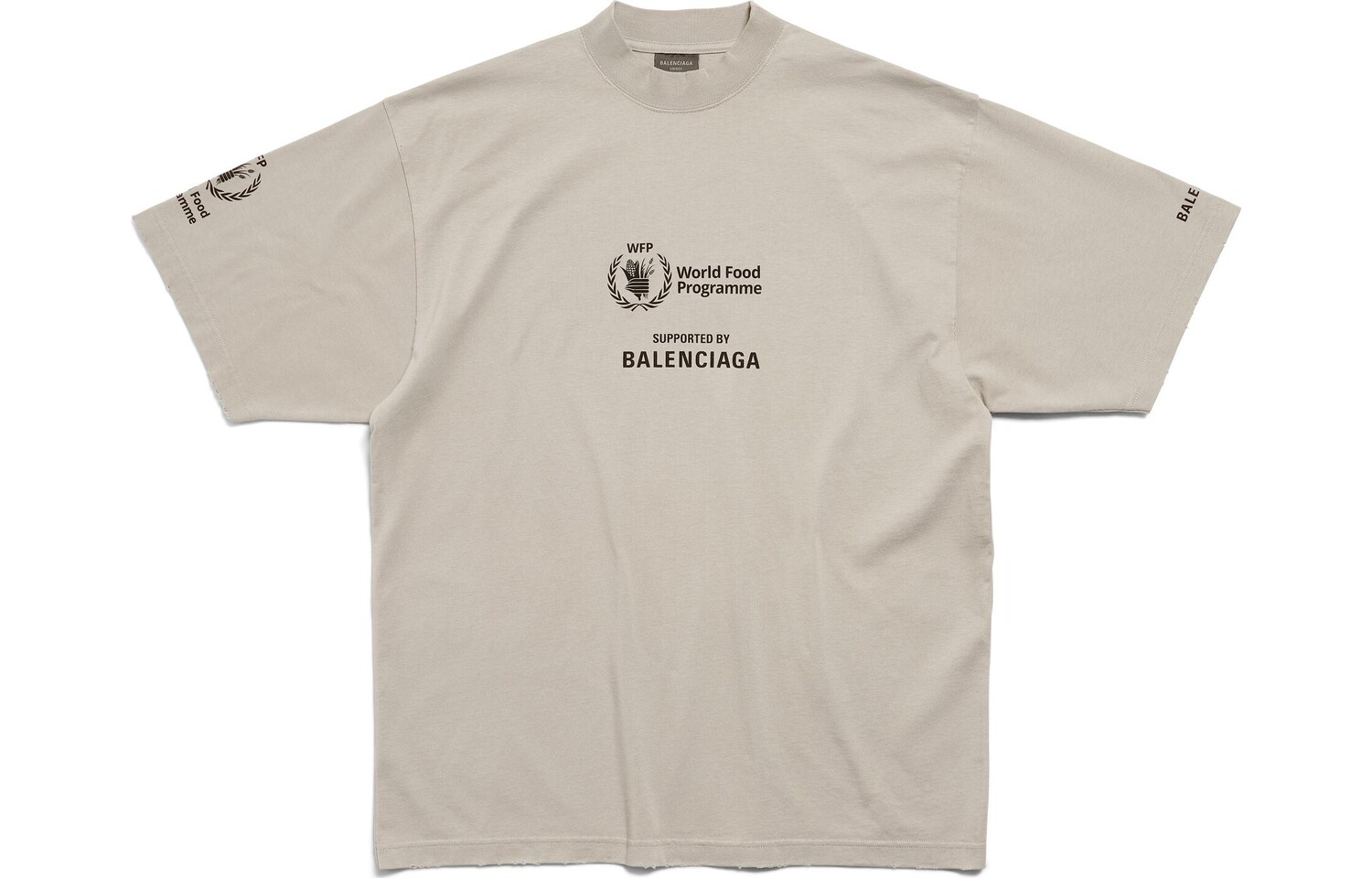 Футболка унисекс серая Balenciaga, серый
Футболка унисекс серая Balenciaga, серый