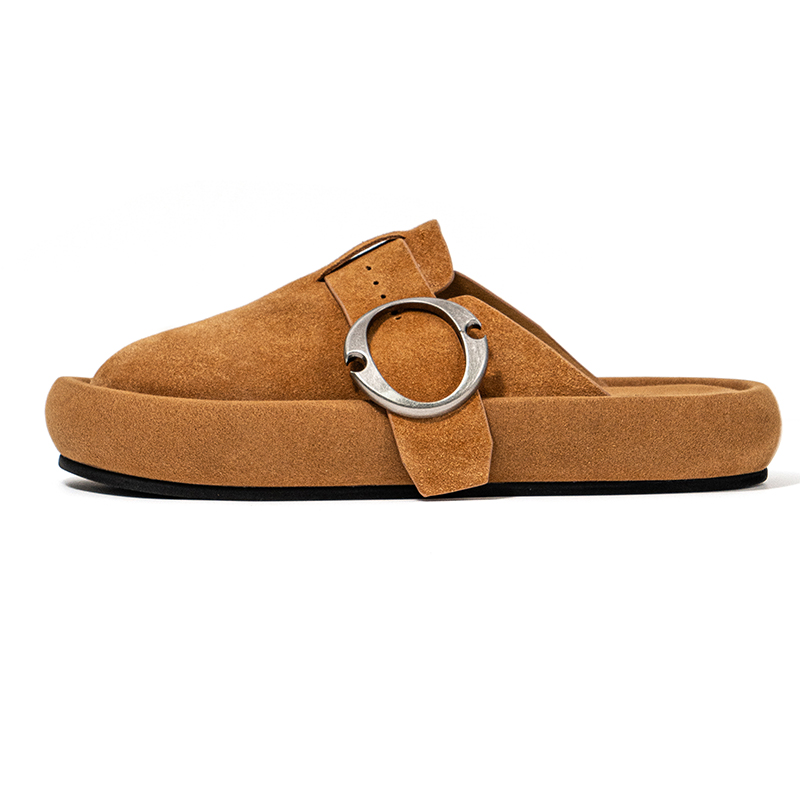 LOHAN·SIR Износостойкие противоскользящие тапочки с закрытым носком унисекс матовые желто-коричневые, цвет Matte Yellow Brown
LOHAN·SIR Износостойкие противоскользящие тапочки с закрытым носком унисекс матовые желто-коричневые, цвет Matte Yellow Brown