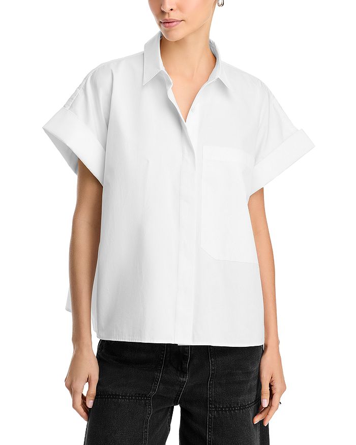 Рубашка с пуговицами спереди CO, белый 
Рубашка с пуговицами спереди CO, белый