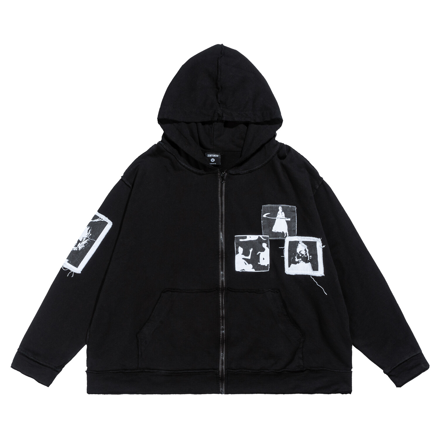 Толстовка унисекс Xinyinsu, черный
Толстовка унисекс Xinyinsu, черный