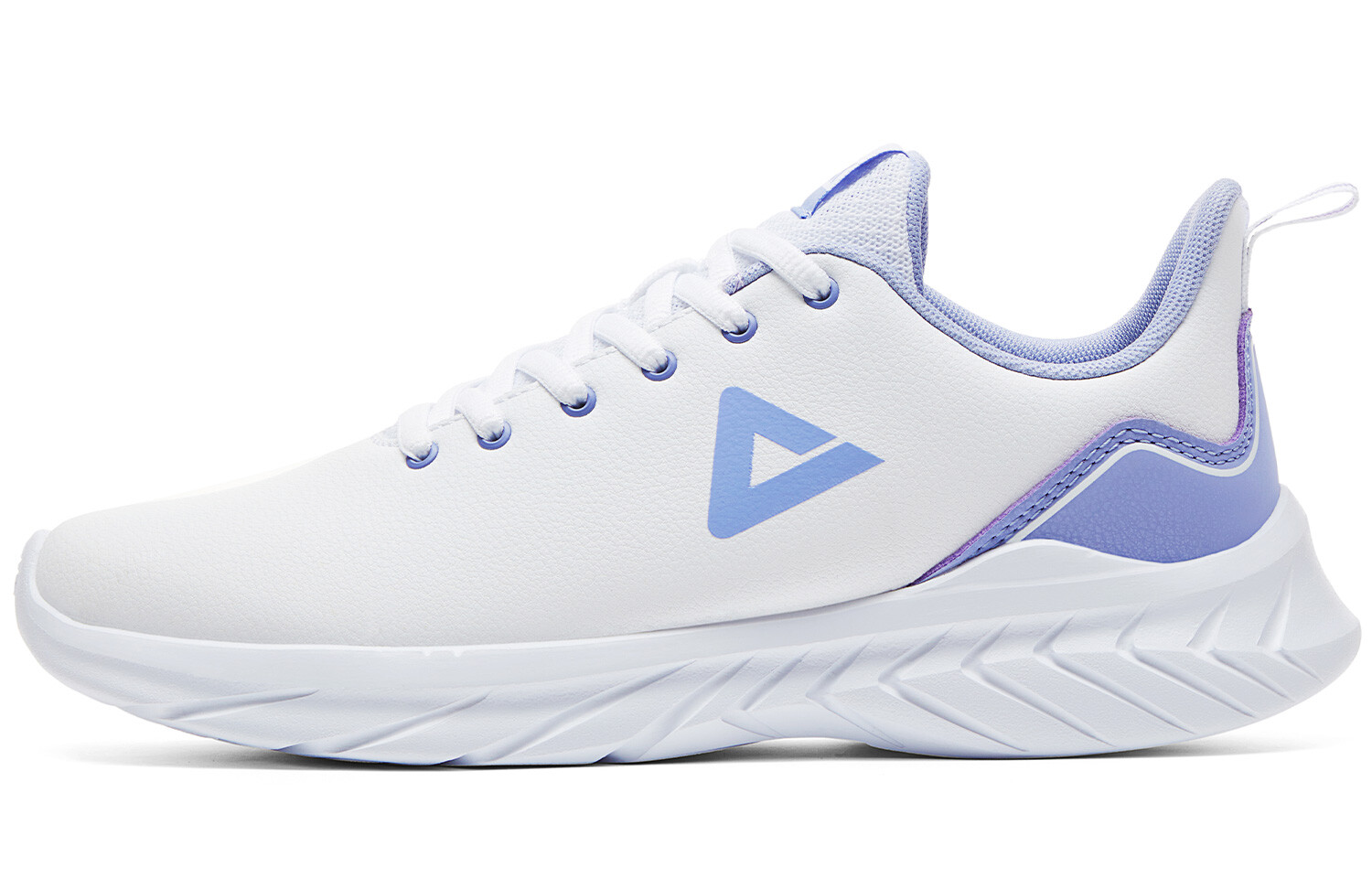 Кроссовки женские Qingyi с низким верхом, большие, белые, светло-фиолетовые Peak
Кроссовки женские Qingyi с низким верхом, большие, белые, светло-фиолетовые Peak