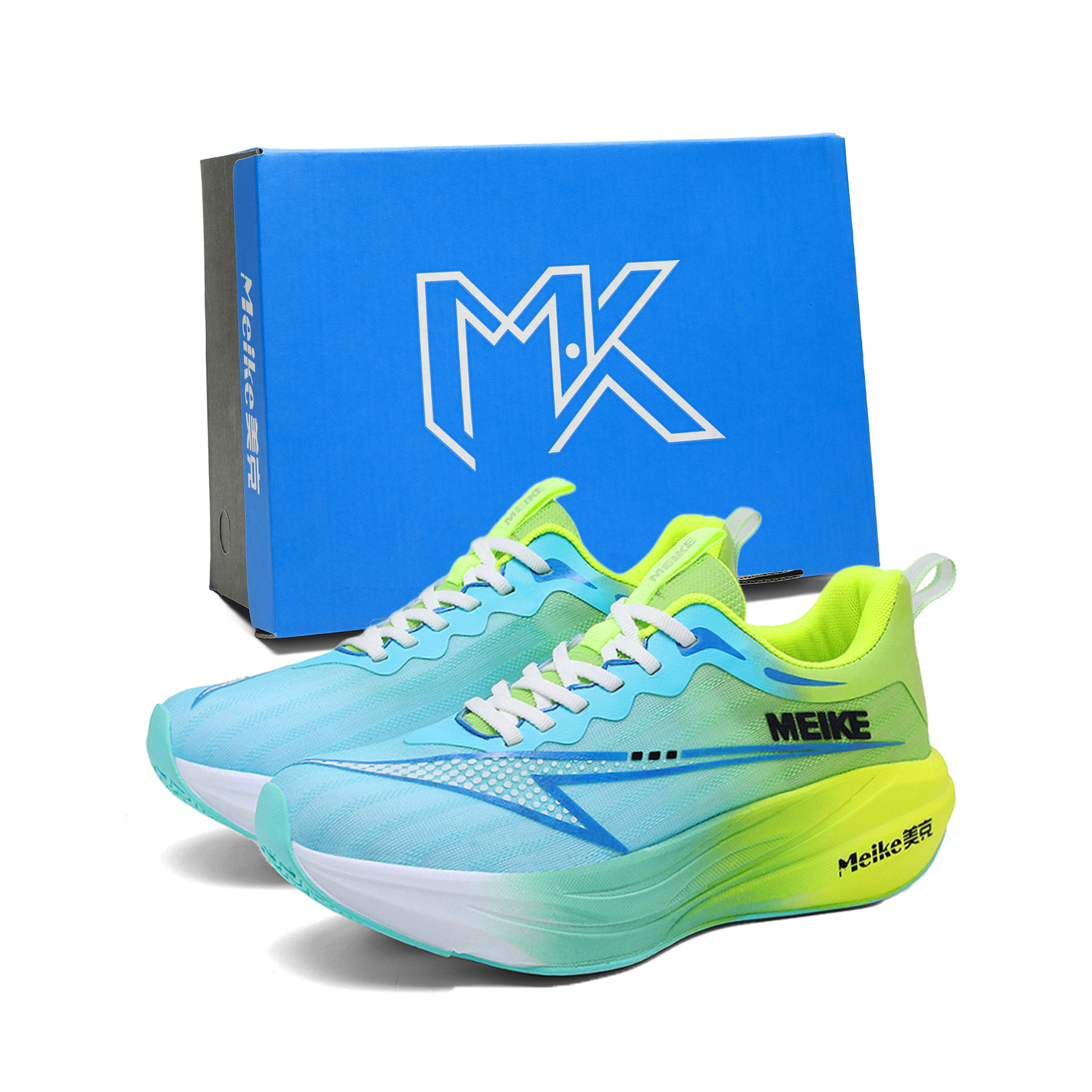 MEIKE Амортизирующие и дышащие низкие кроссовки на резиновой пене для бега унисекс бело-зеленые (в коробке), цвет White Green (Box)
MEIKE Амортизирующие и дышащие низкие кроссовки на резиновой пене для бега унисекс бело-зеленые (в коробке), цвет White Green (Box)