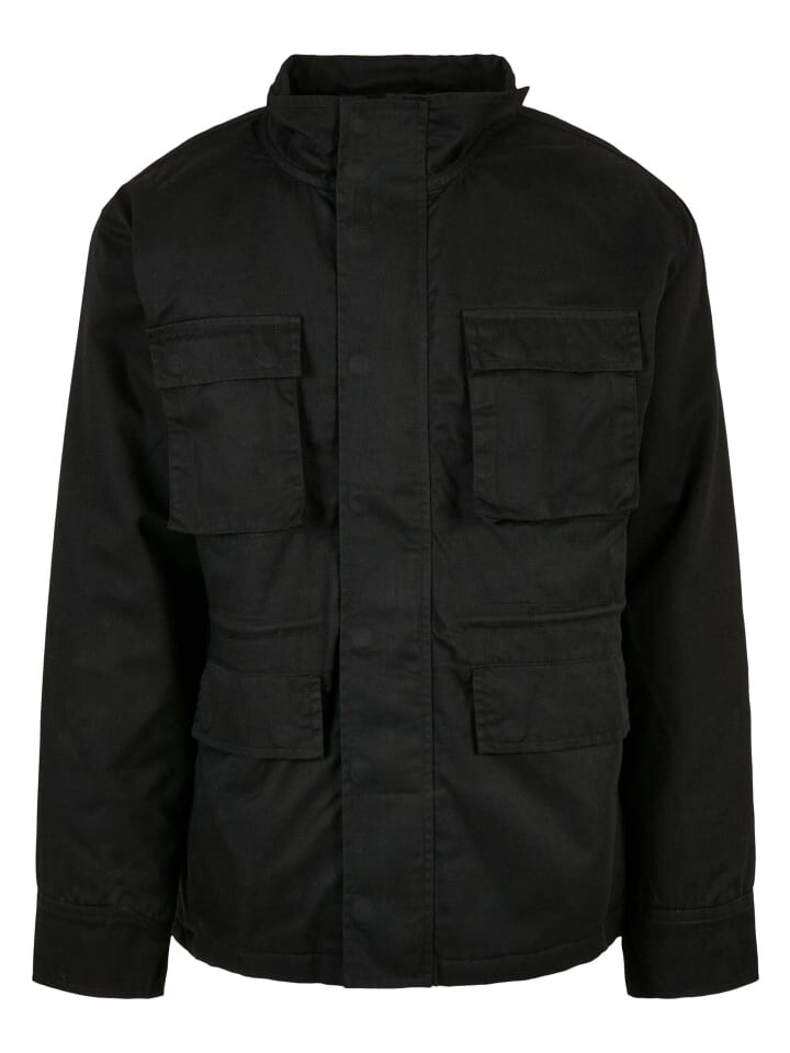 Переходная куртка Urban Classics, черный
Переходная куртка Urban Classics, черный