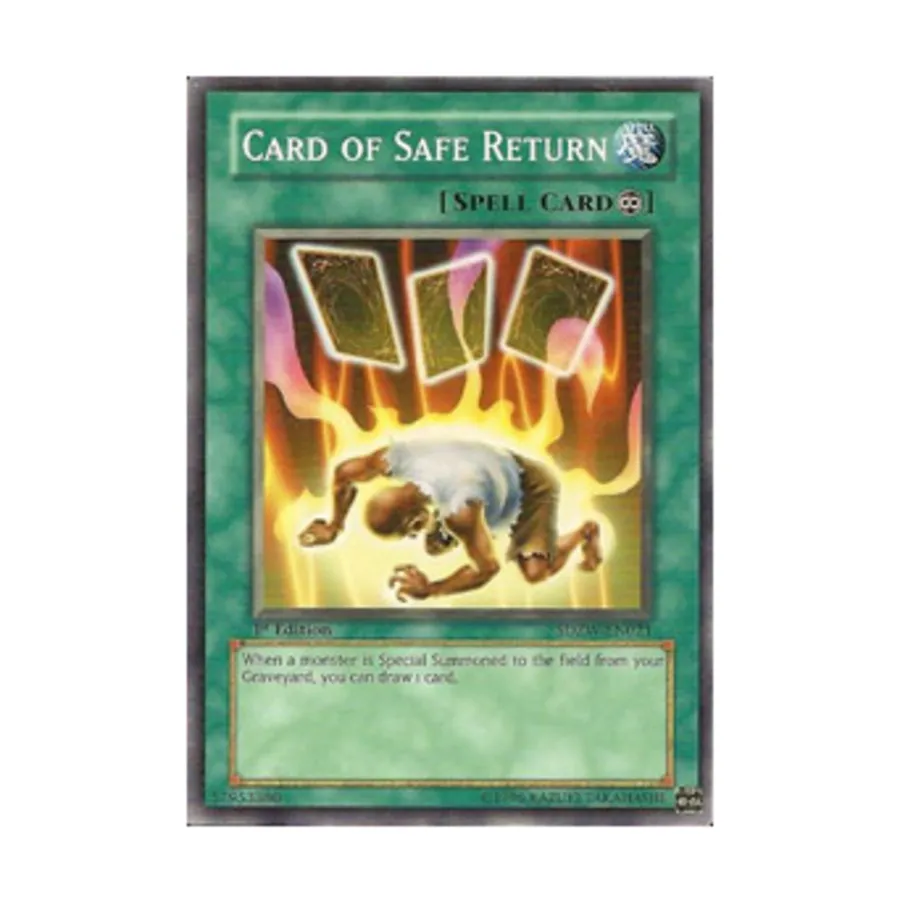 CCG Карта безопасного возвращения (обычная), Yu-Gi-Oh - Structure Deck - Zombie World - Singles
CCG Карта безопасного возвращения (обычная), Yu-Gi-Oh - Structure Deck - Zombie World - Singles