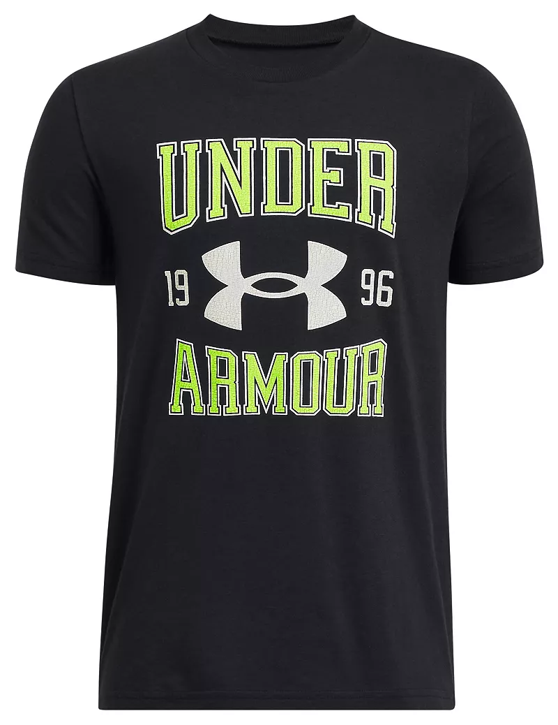 Футболка с винтажным логотипом Under Armour для мальчиков UA, цвет Black/Morph Green
Футболка с винтажным логотипом Under Armour для мальчиков UA, цвет Black/Morph Green