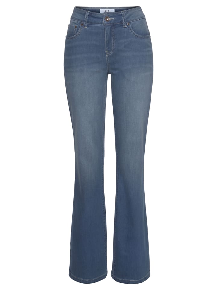 Джинсы Bootcut средне-синего цвета H.I.S.
Джинсы Bootcut средне-синего цвета H.I.S.