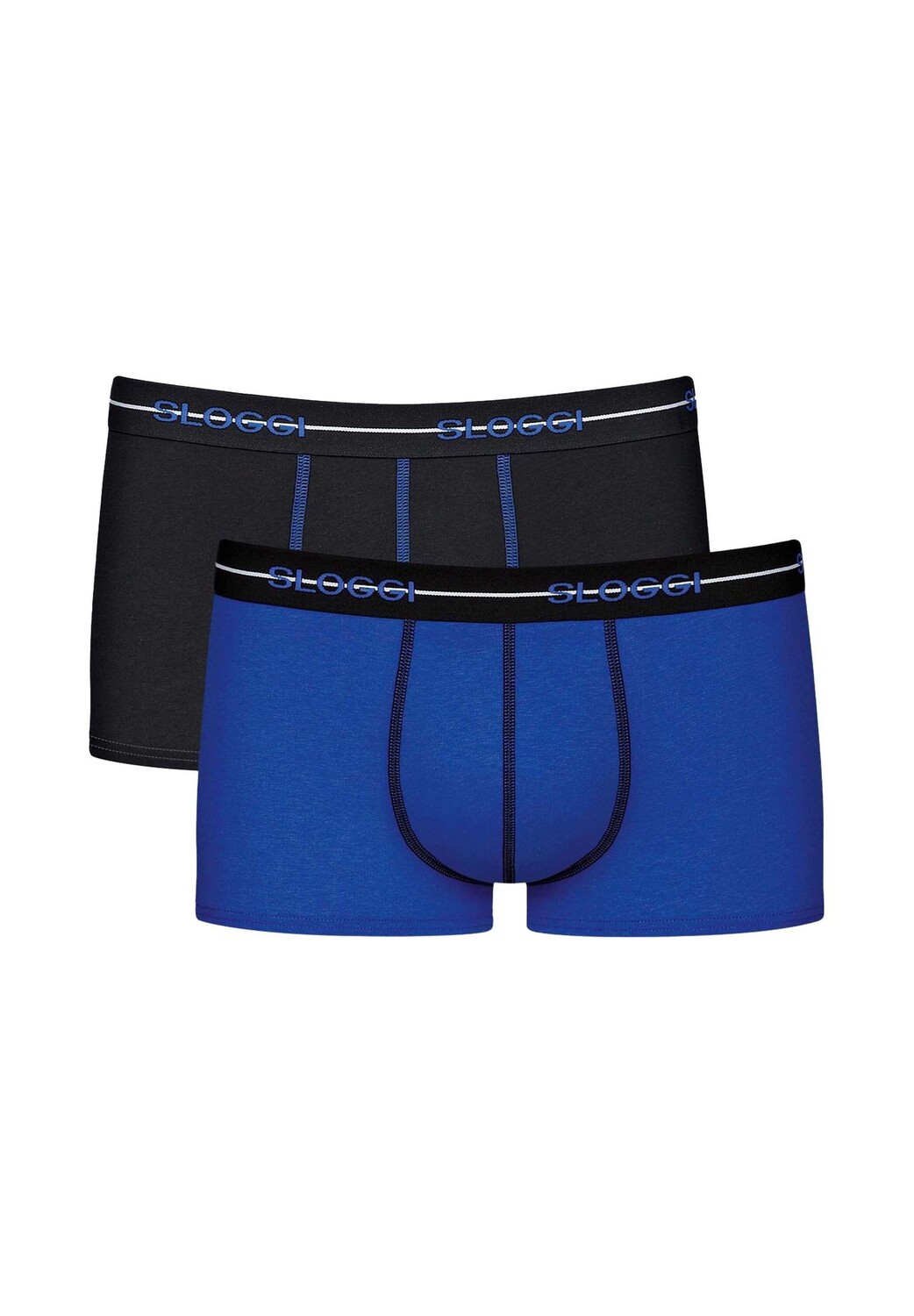 Мужской комплект Hipster, набор из 2 шт. — коробка Start Hipster C2P, шорты-боксеры, хлопок sloggi, цвет Schwarz Blau
Мужской комплект Hipster, набор из 2 шт. — коробка Start Hipster C2P, шорты-боксеры, хлопок sloggi, цвет Schwarz Blau
