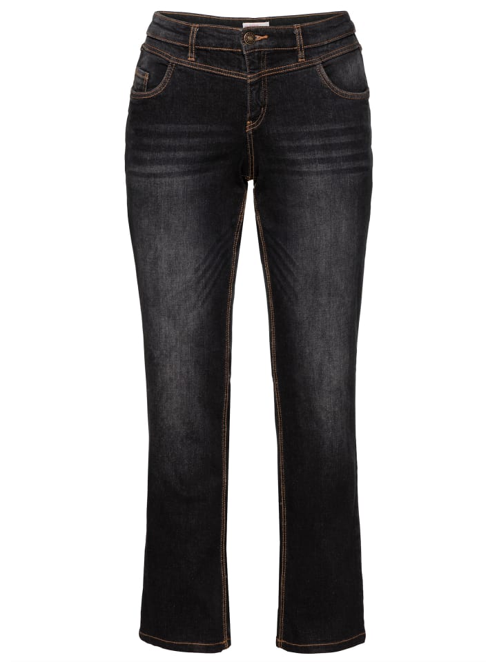 Джинсы sheego, черный деним
Джинсы sheego, черный деним