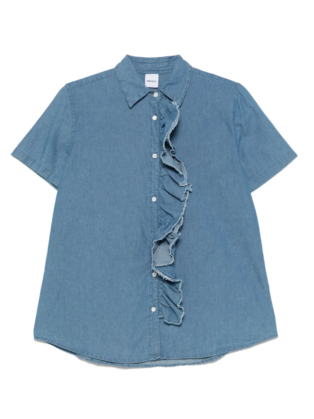 Джинсовая рубашка ASPESI, синий 
Джинсовая рубашка ASPESI, синий